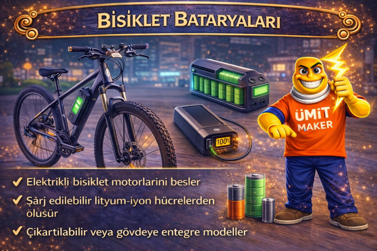 Elektrikli Bisiklet Bataryası Nedir ve Nasıl Çalışır?