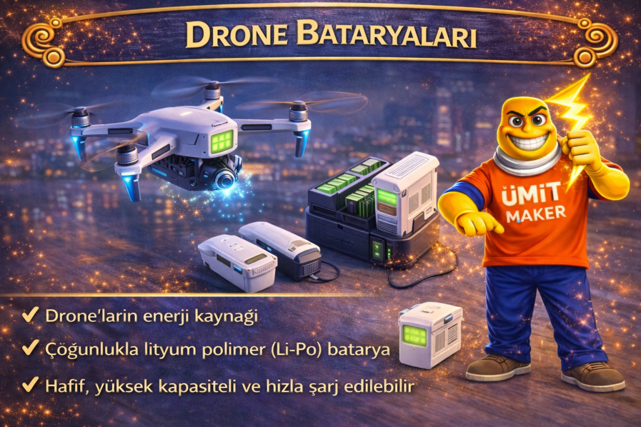 Drone Bataryası Nedir ve Nasıl Çalışır?