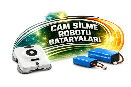Cam Silme Robotu Bataryaları