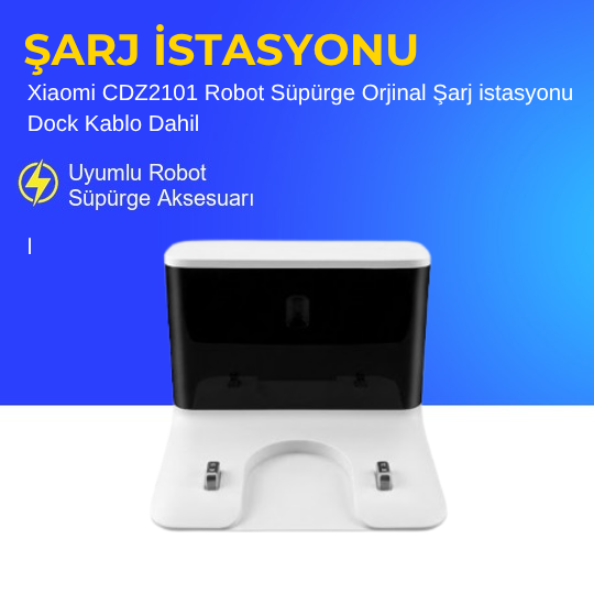 Xiaomi CDZ2101 Robot Süpürge Orjinal Şarj istasyonu Dock Kablo Dahil