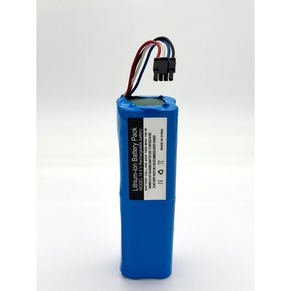 Xiaomi Mop 2c XMSTJQR2C Robot Süpürge 7000 mAh 14.4 V Yanmaz Batarya – Orjinal Uyumlu Uzun Ömürlü, Yüksek Performans Pil