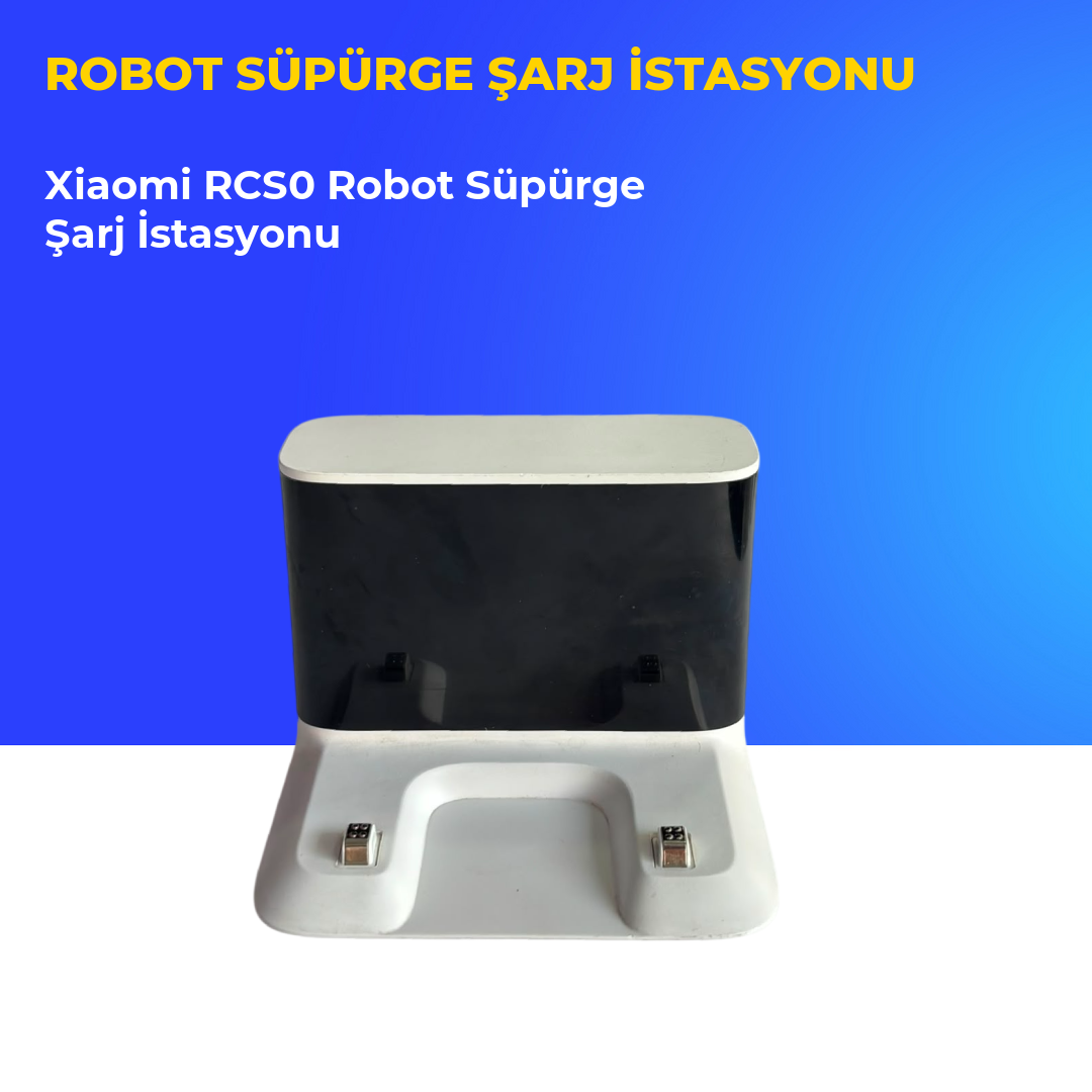 Xiaomi Rcs0 Robot Süpürge Orjinal Şarj istasyonu Dock Kablo Dahil