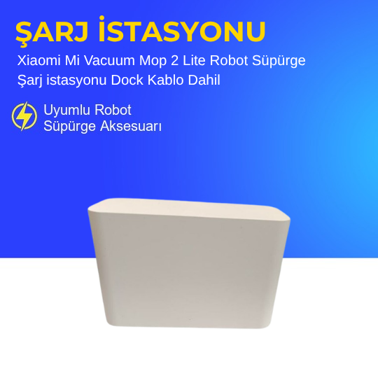 Xiaomi CDZ1902 Robot Süpürge Orjinal Şarj istasyonu Dock Kablo Dahil