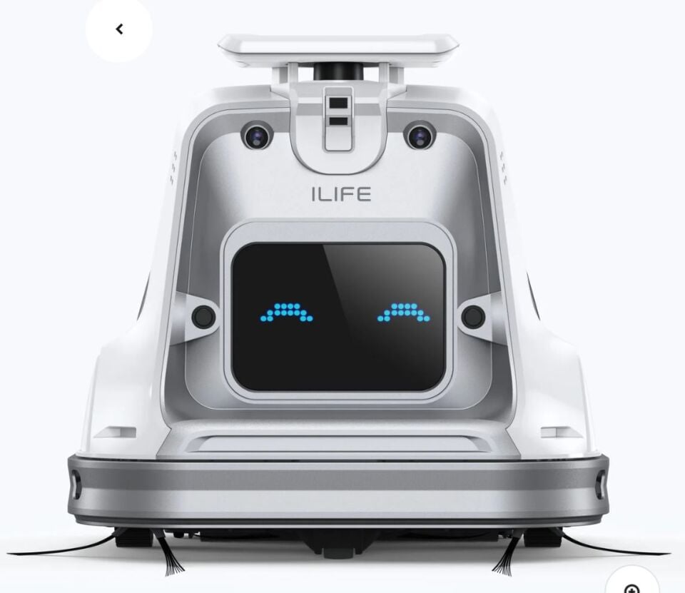 Ilife X1000 Robot Süpürge 7000 mAh 14.4V Batarya