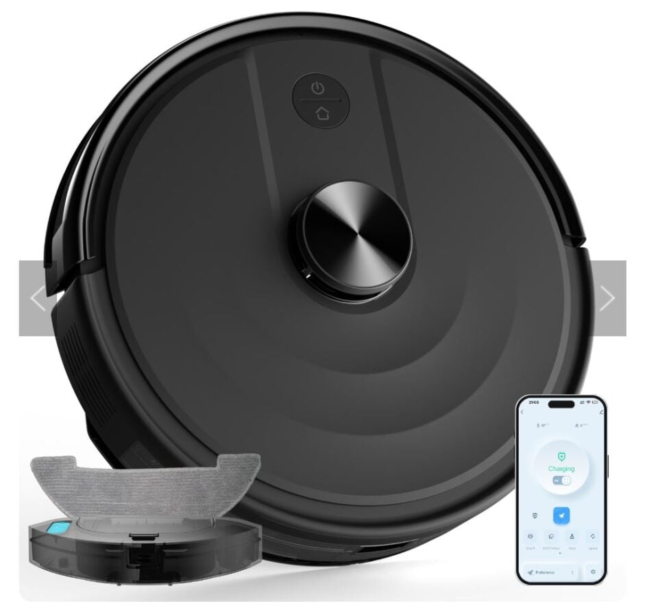 Bagotte M6 Robot Süpürge 3500 mAh Batarya