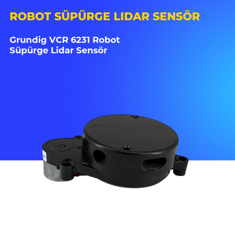 Grundig VCR 6231 Robot Süpürge Lidar Sensör