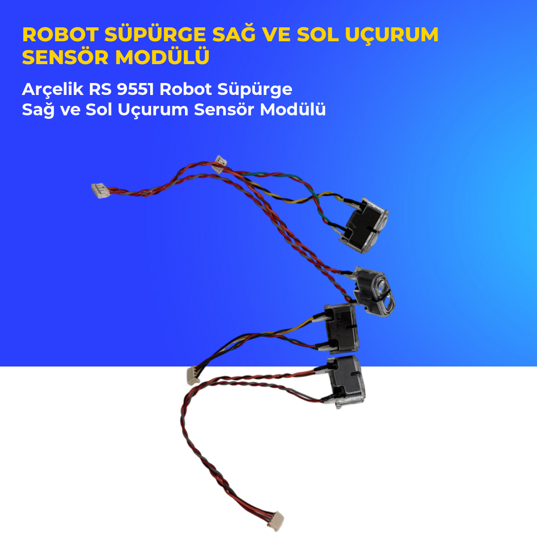 Arçelik RS 9551 Robot Süpürge Sağ ve Sol Uçurum Sensör Modülü