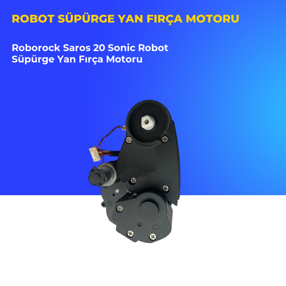 Roborock Saros 20 Sonic Robot Süpürge Yan Fırça Motoru