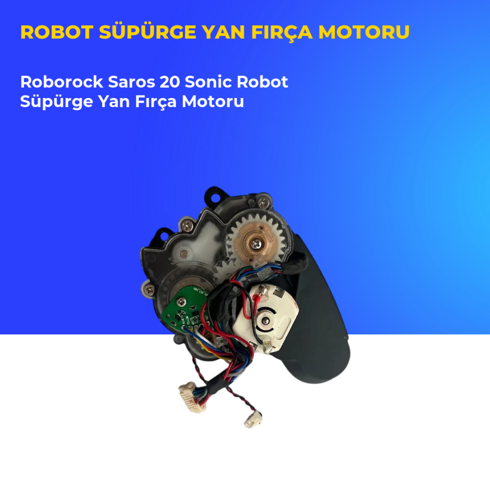 Roborock Saros 20 Sonic Robot Süpürge Yan Fırça Motoru