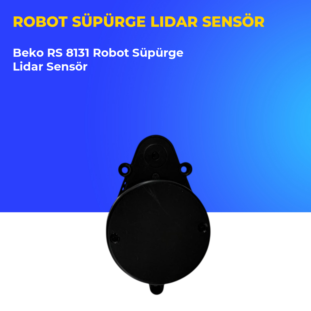 Beko RS 8131 Robot Süpürge Lidar Sensör