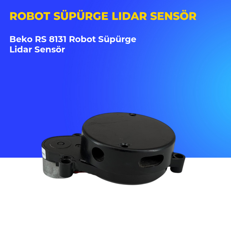 Beko RS 8131 Robot Süpürge Lidar Sensör