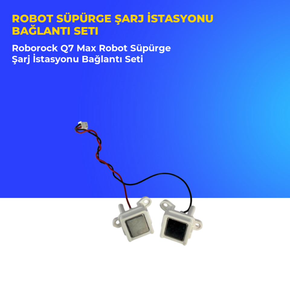 Roborock Q7 Max Robot Süpürge Şarj İstasyonu Bağlantı Seti