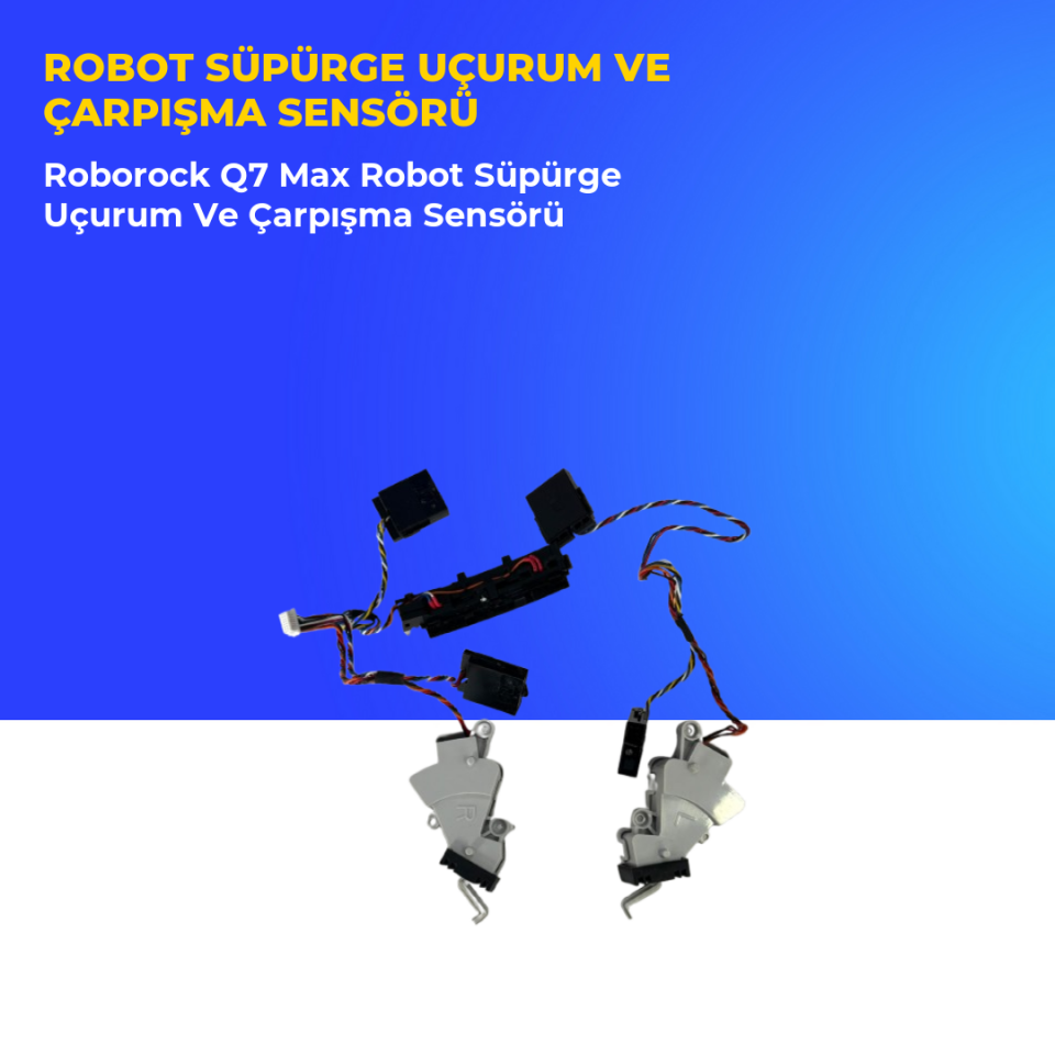 Roborock Q7 Max Robot Süpürge Uçurum Ve Çarpışma Sensörü