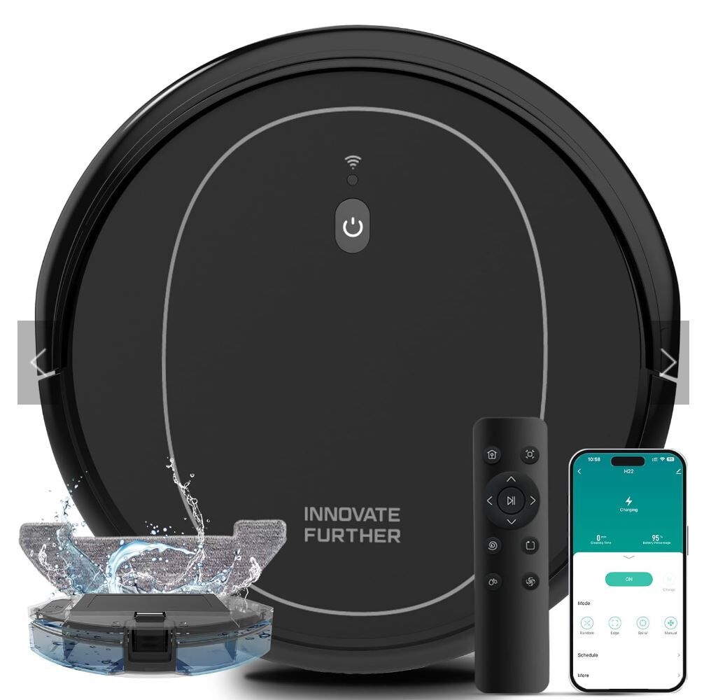 Bagotte H22 Robot Süpürge 3200 mAh Batarya