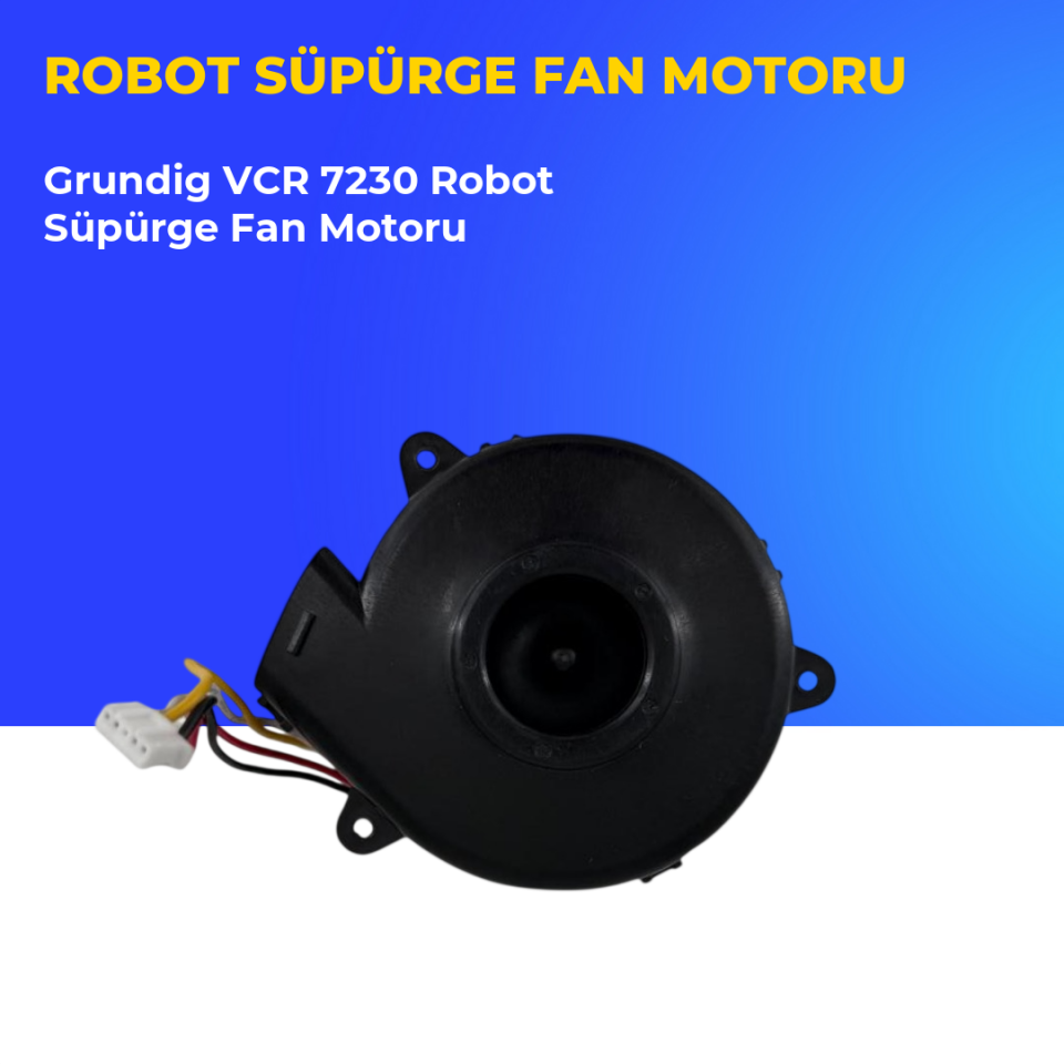 Grundig VCR 7230 Robot Süpürge Fan Motoru