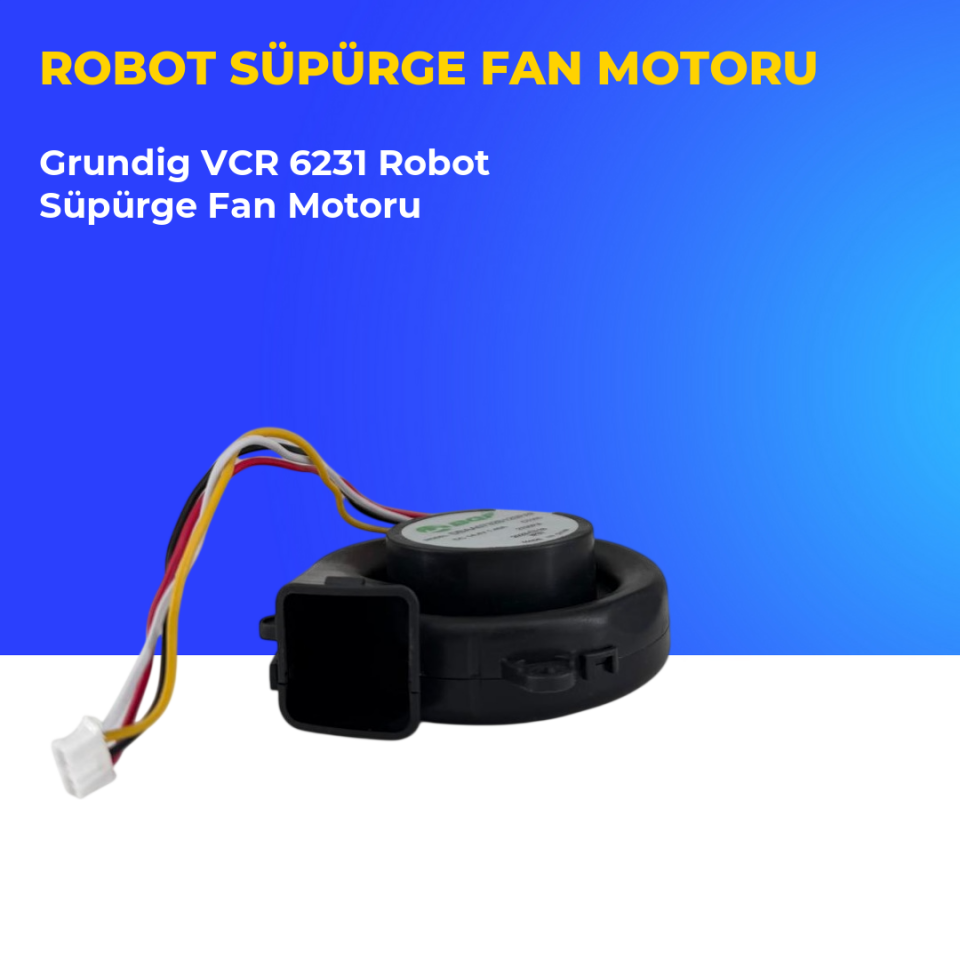 Grundig VCR 6231 Robot Süpürge Fan Motoru