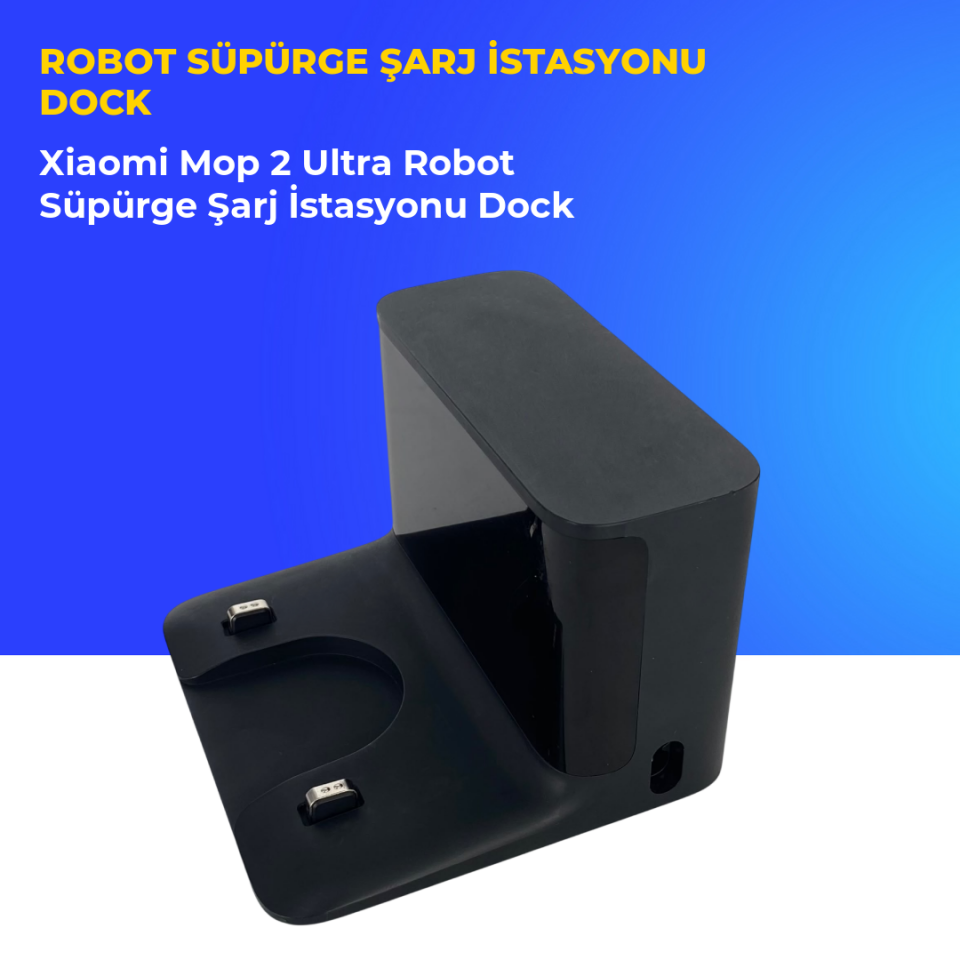 Xiaomi Mop 2 Ultra Robot Süpürge Şarj İstasyonu Dock