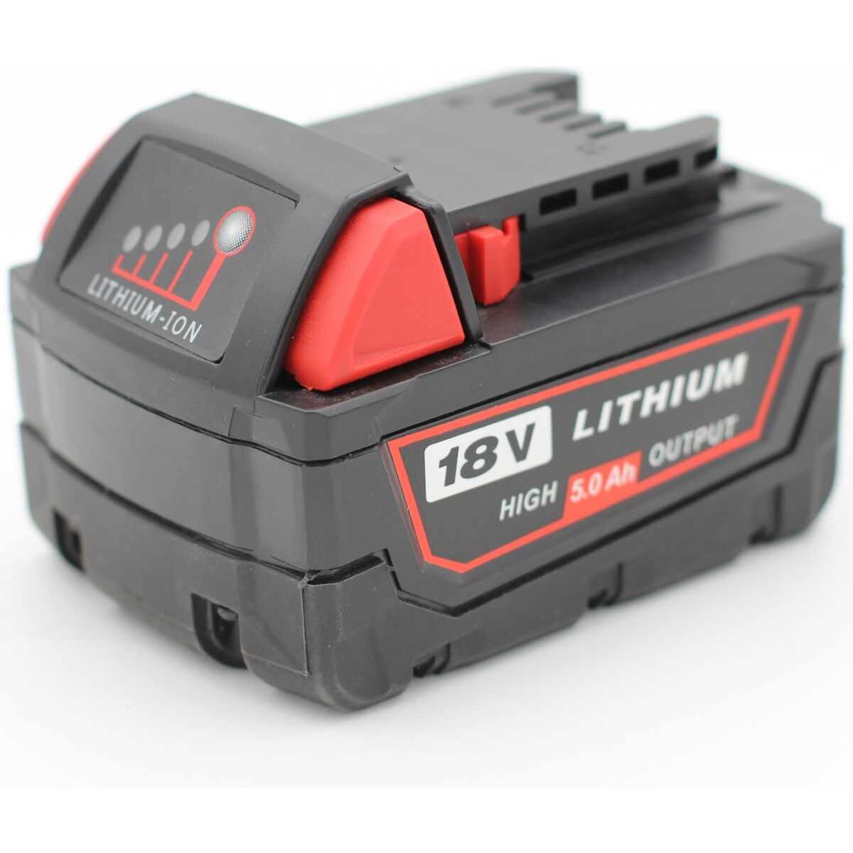 Milwaukee Matkap  5.0Ah 18V  Batarya – Orjinal Uyumlu Uzun Ömürlü, Yüksek Performans Pil