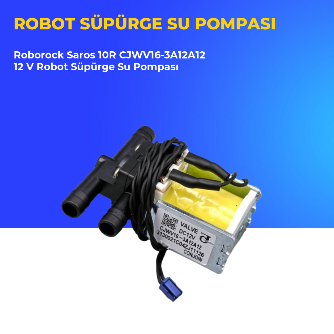 Roborock Saros 10R CJWV16-3A12A12 12 V Robot Süpürge Su Pompası