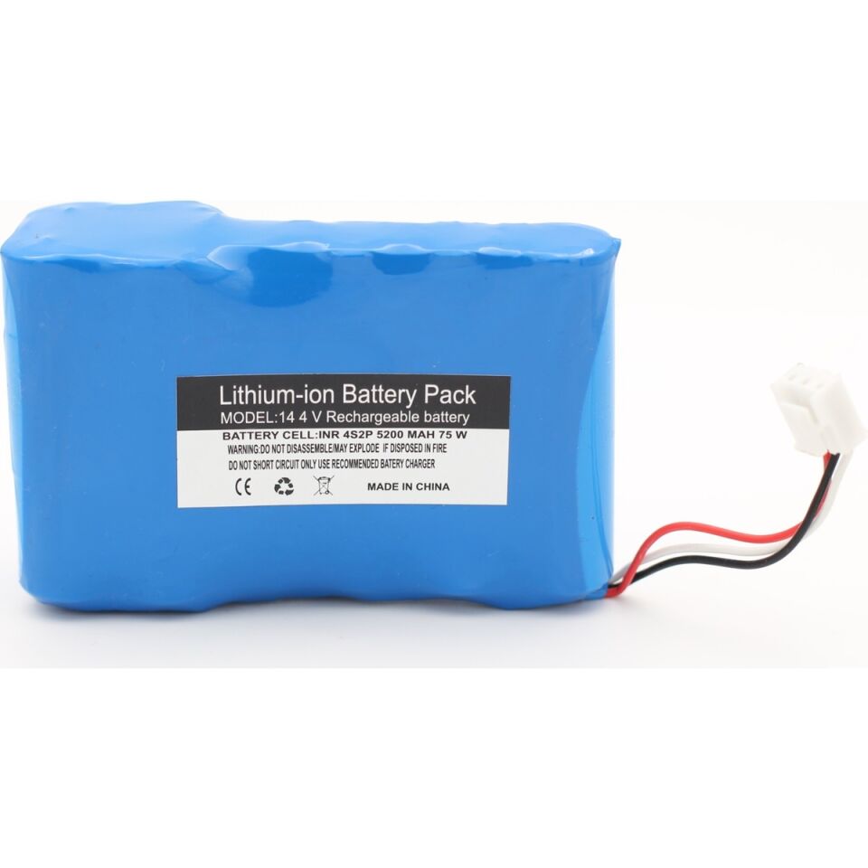 Smartmi Tecbot M1 Mop Robot Süpürge 5200 mAh 14.4 V  Batarya – Orjinal Uyumlu Uzun Ömürlü, Yüksek Performans Pil