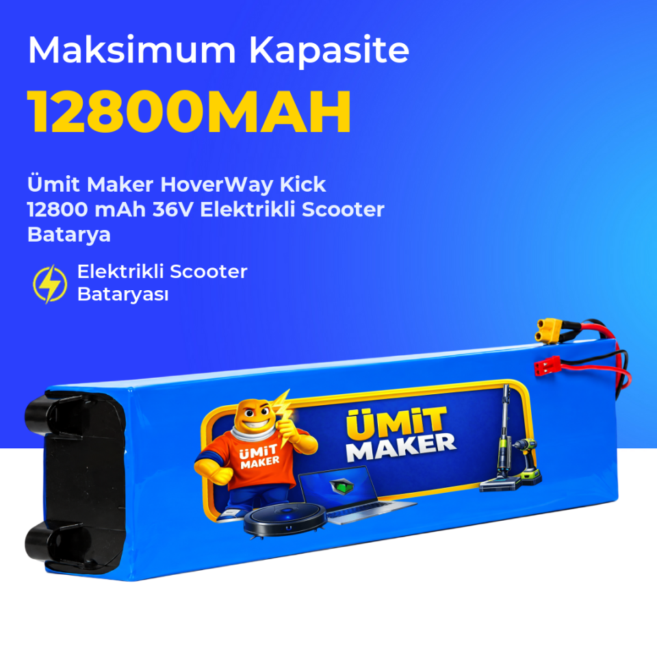 HoverWay Kick 12800 mAh 36V Elektrikli Scooter Batarya