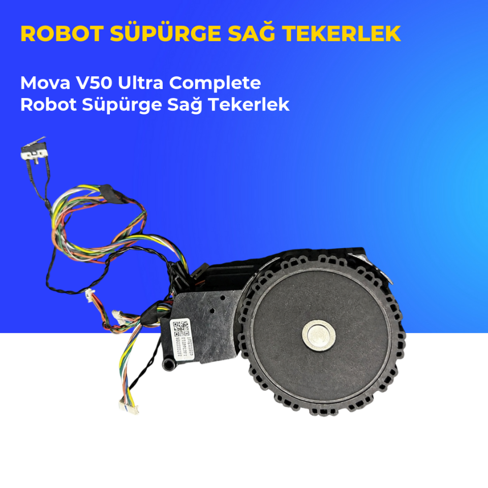Mova V50 Ultra Complete Robot Süpürge Sağ Tekerlek