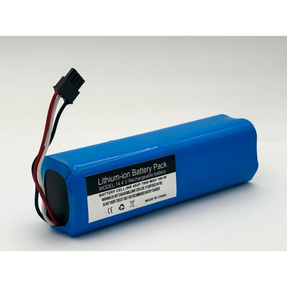 Xiaomi Robot Vacuum X20 Plus Robot Süpürge 7000 mAh 14.4 V  Batarya – Orjinal Uyumlu Uzun Ömürlü, Yüksek Performans Pil