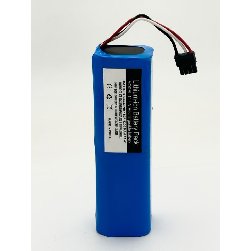 Xiaomi Robot Vacuum X20 Pro Robot Süpürge 5200 mAh 14.4 V  Batarya – Orjinal Uyumlu Uzun Ömürlü, Yüksek Performans Pil