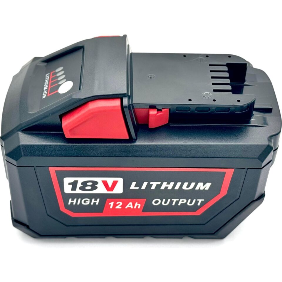 Milwaukee Uyumlu 18V 12 Ah Batarya