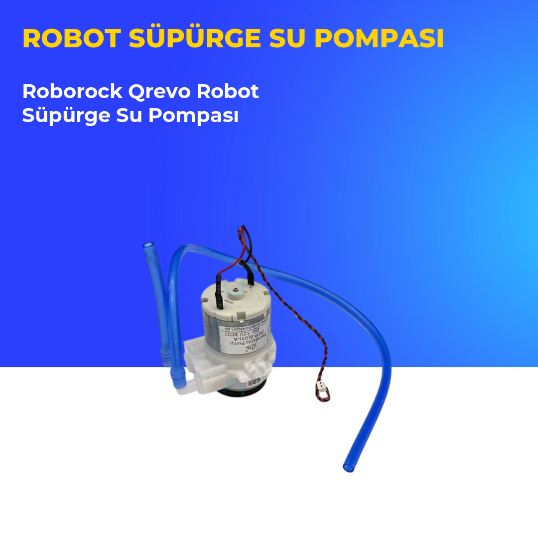 Roborock Qrevo Robot Süpürge Su Pompası