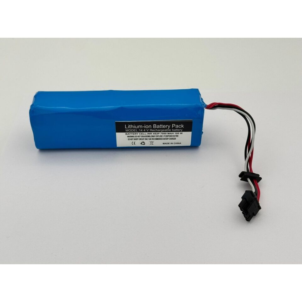 Xiaomi Mi Robot Paspas 2 Pro Robot Süpürge 7000 mAh 14.4 V  Batarya – Orjinal Uyumlu Uzun Ömürlü, Yüksek Performans Pil