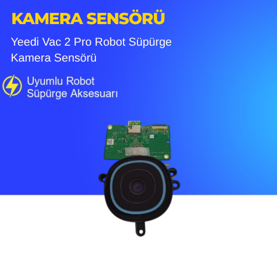 Yeedi Vac 2 Pro Robot Süpürge Kamera Sensörü