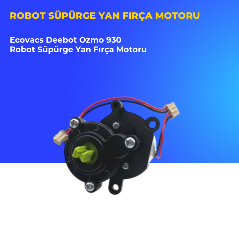 Ecovacs Deebot Ozmo 930 Robot Süpürge Yan Fırça Motoru