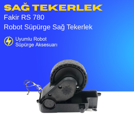 Fakir RS 780 Robot Süpürge Sağ Tekerlek Motoru