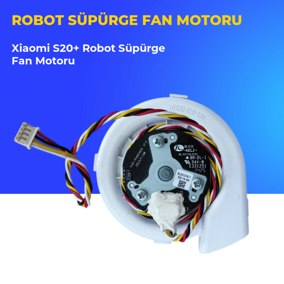 Xiaomi S20+ Robot Süpürge Fan Motoru