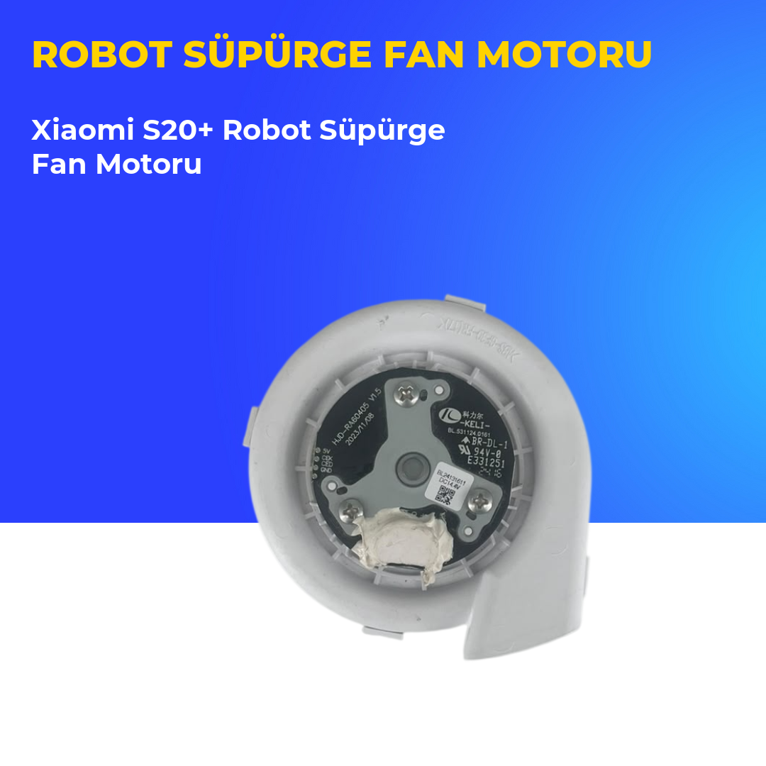Xiaomi S20+ Robot Süpürge Fan Motoru
