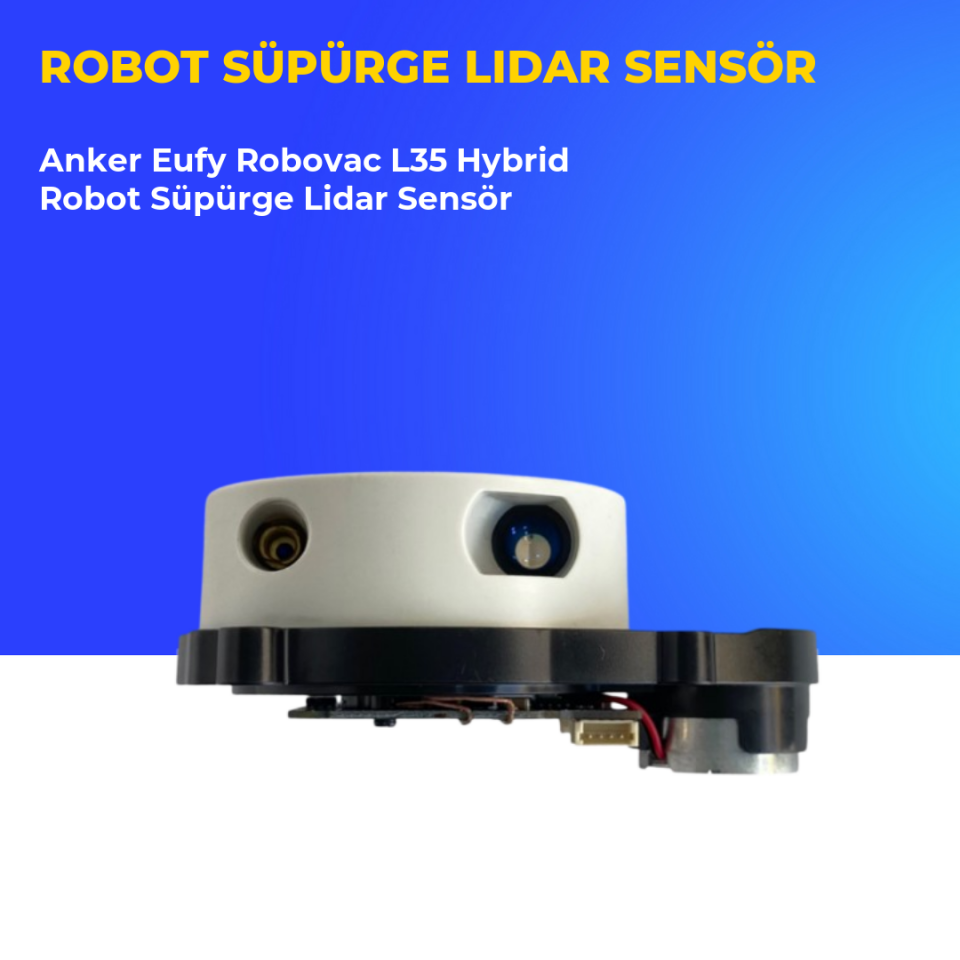 Anker Eufy Robovac L35 Hybrid Robot Süpürge Lidar Sensör