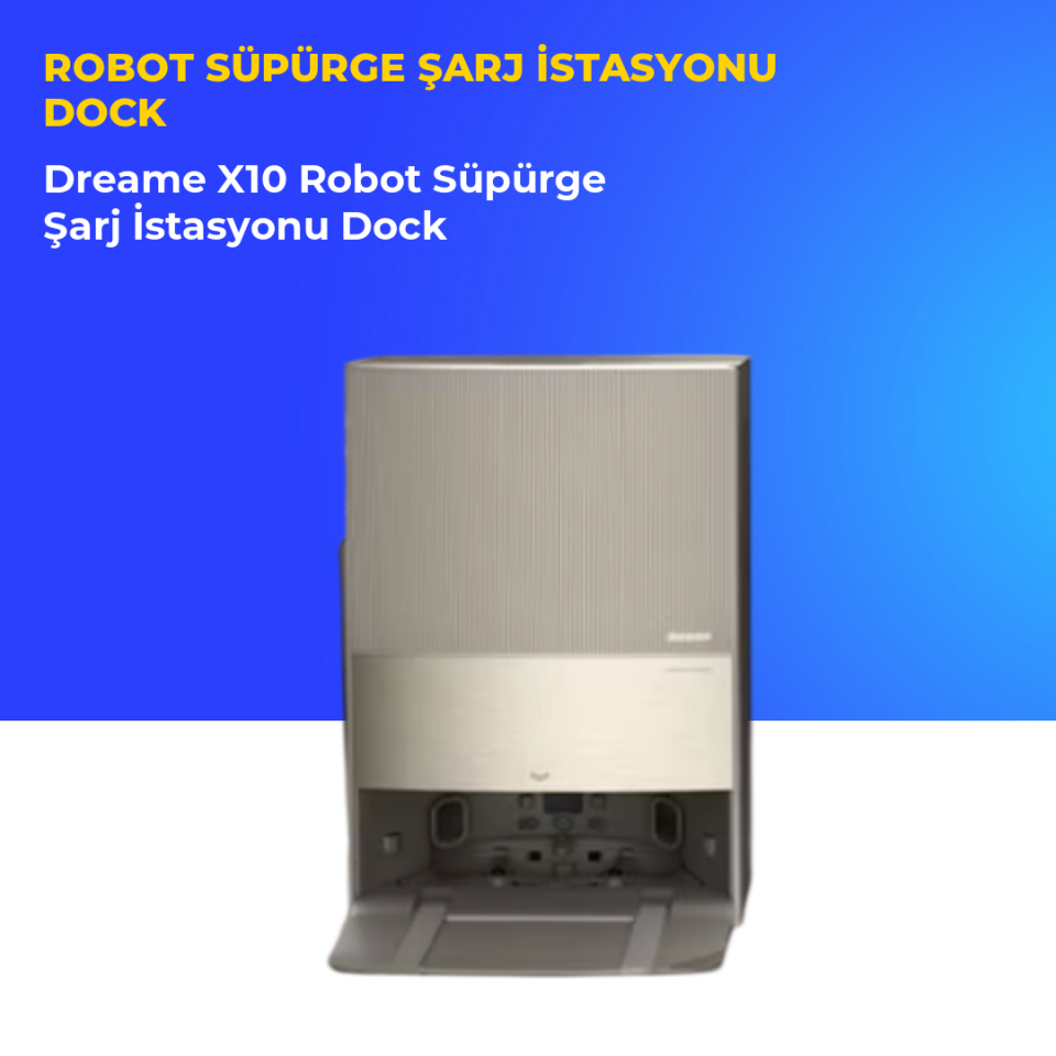 Dreame X10 Robot Süpürge Şarj İstasyonu Dock
