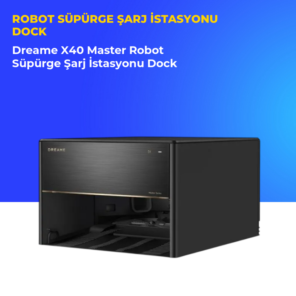 Dreame X40 Master Robot Süpürge Şarj İstasyonu Dock