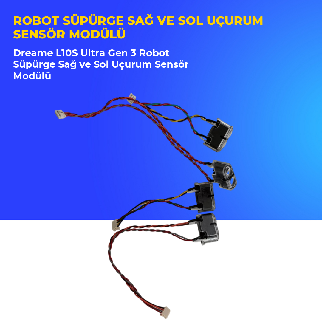 Dreame L10S Ultra Gen 3 Robot Süpürge Sağ ve Sol Uçurum Sensör Modülü