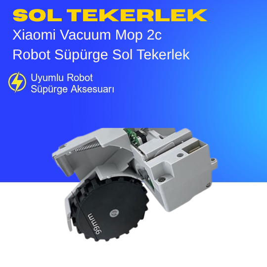 Xiaomi Vacuum Mop 2c Sol Tekerlek