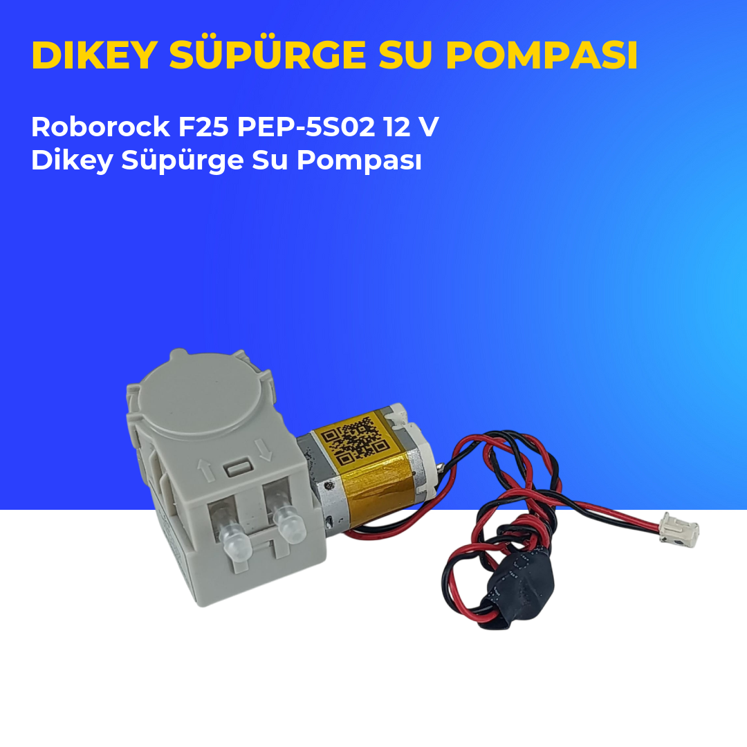 Roborock F25 PEP-5S02 12 V Dikey Süpürge Su Pompası