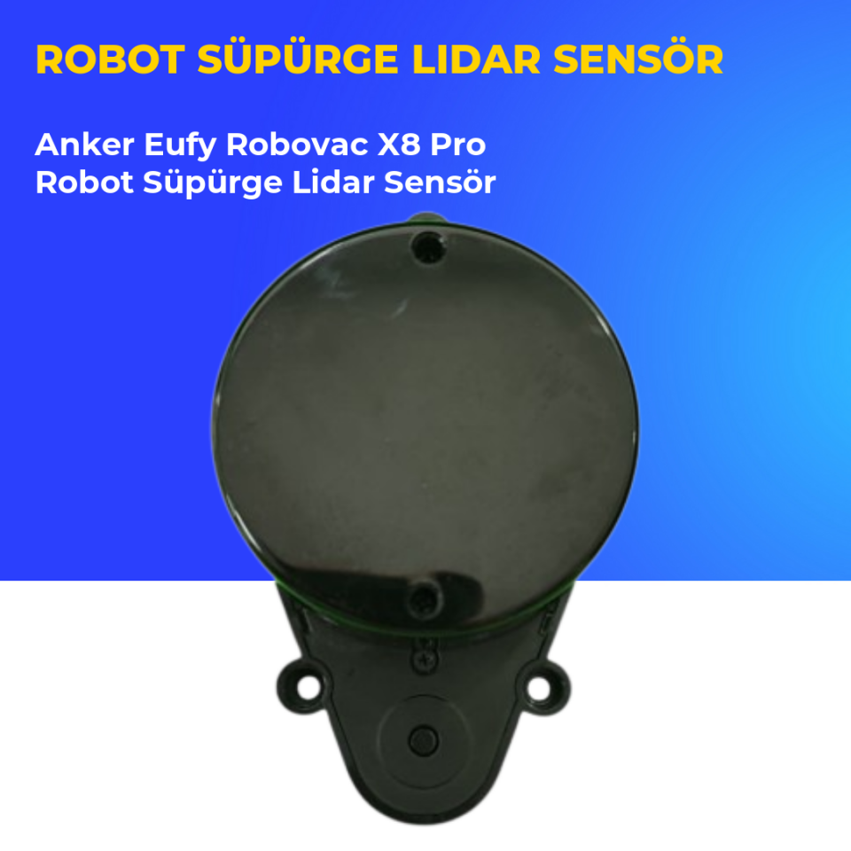 Anker Eufy Robovac X8 Pro Robot Süpürge Lidar Sensör