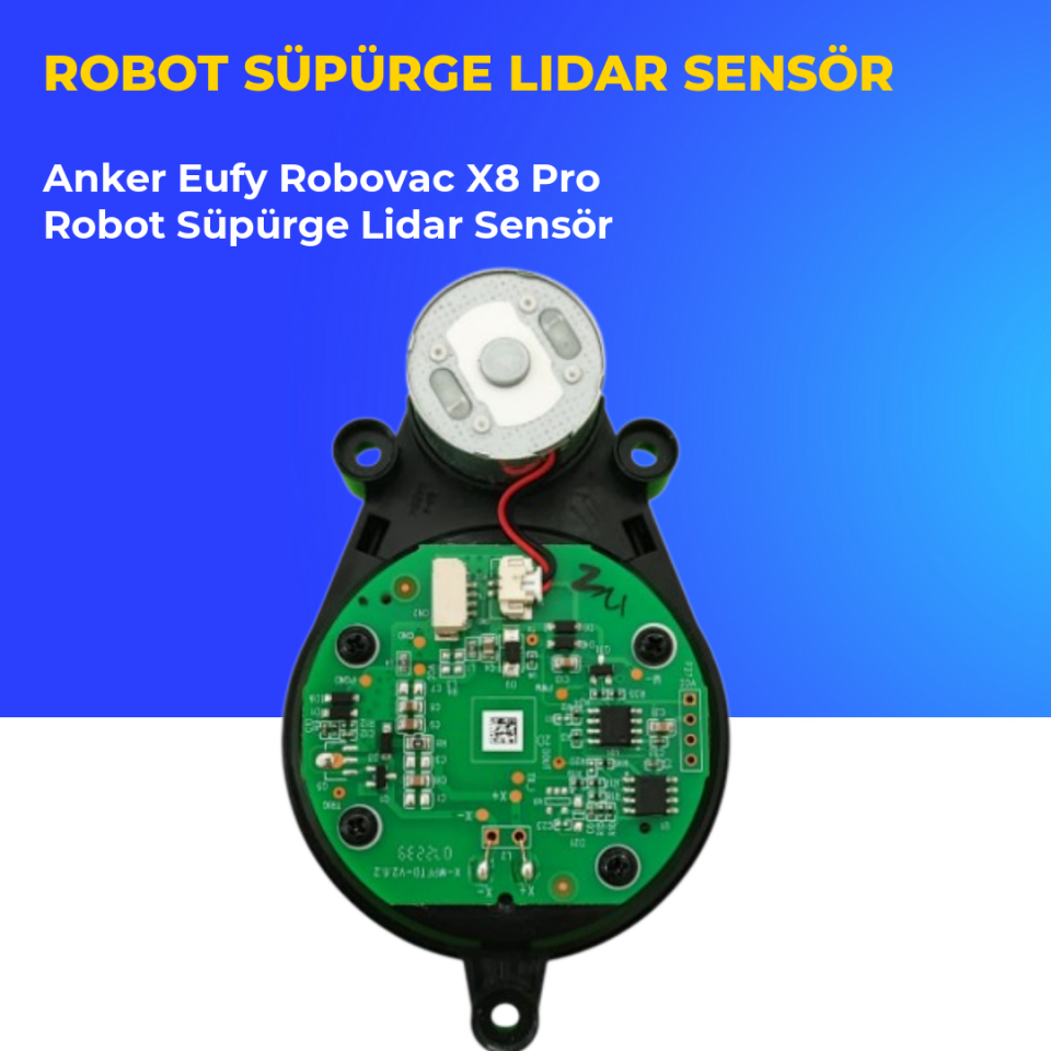 Anker Eufy Robovac X8 Pro Robot Süpürge Lidar Sensör