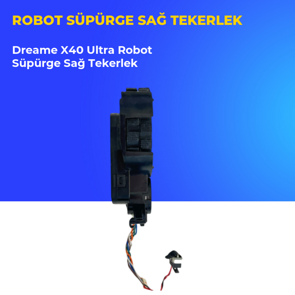 Dreame X40 Ultra Robot Süpürge Sağ Tekerlek