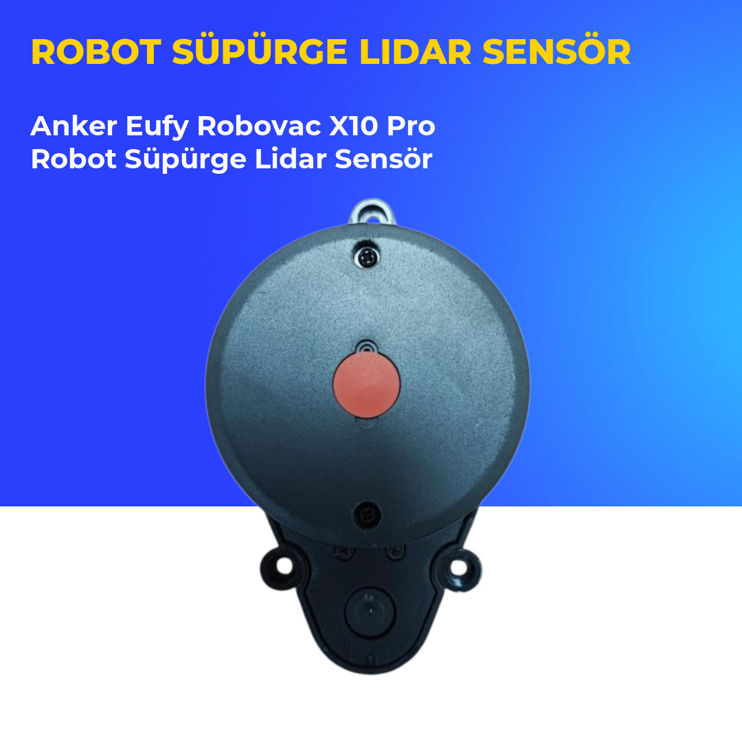 Anker Eufy Robovac X10 Pro Robot Süpürge Lidar Sensör