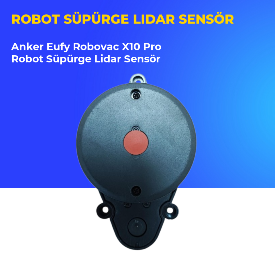 Anker Eufy Robovac X10 Pro Robot Süpürge Lidar Sensör