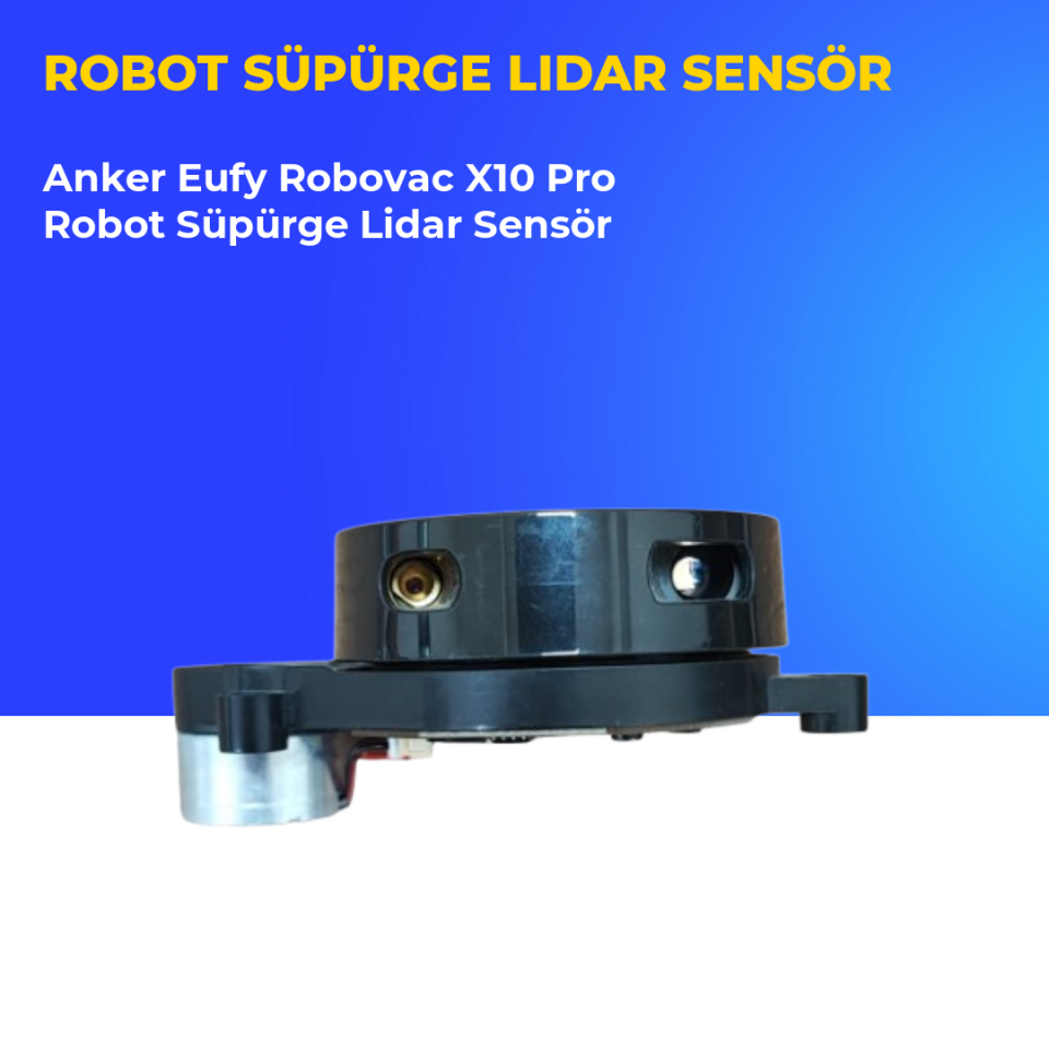 Anker Eufy Robovac X10 Pro Robot Süpürge Lidar Sensör