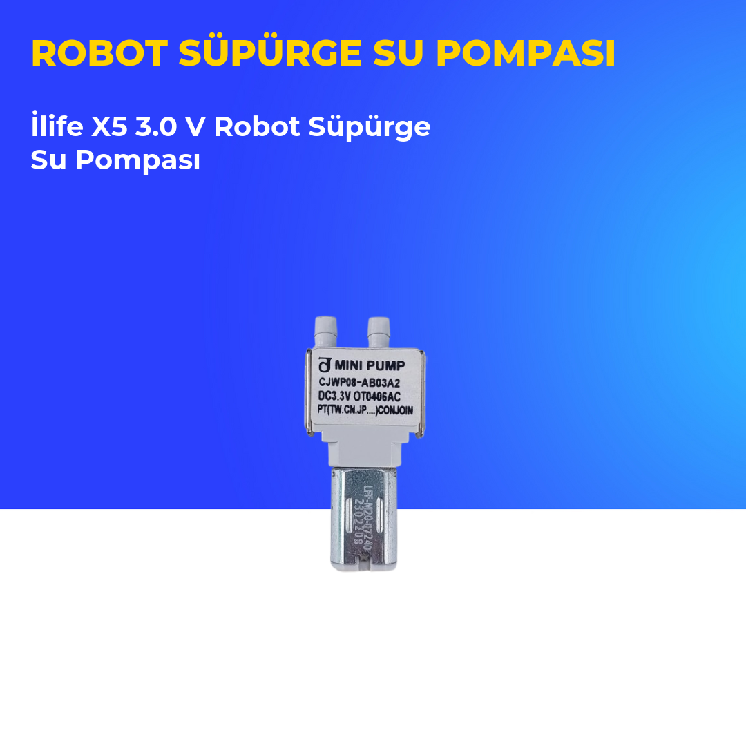 İlife X5 3.0 V Robot Süpürge Su Pompası