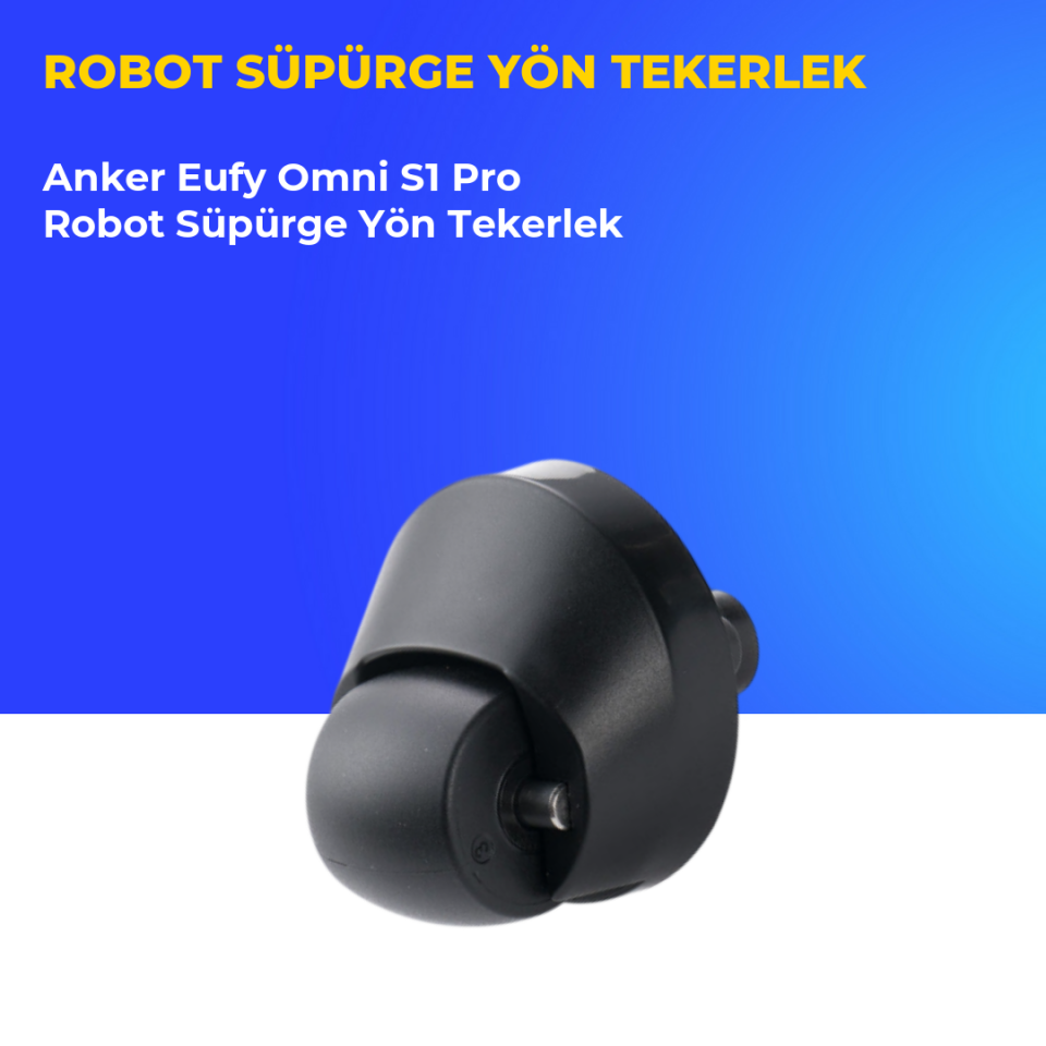 Anker Eufy Omni S1 Pro Robot Süpürge Yön Tekerlek